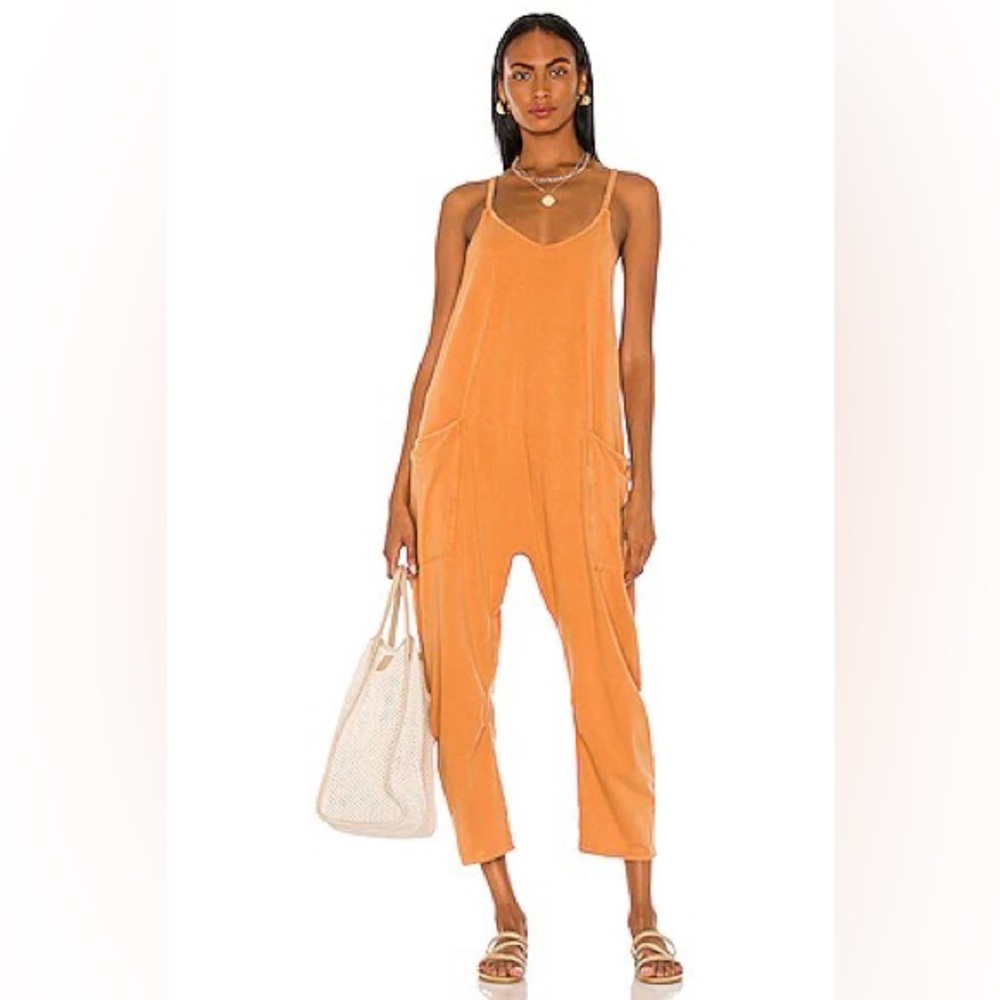 Free People Hot Shot Onesie Toasted Coconut